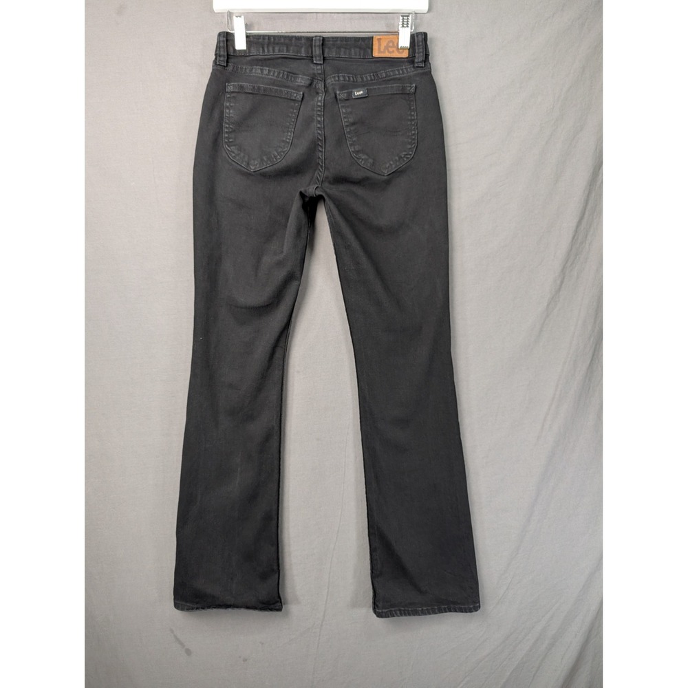 Lee Womens Black Bootcut Denim Jeans 101CMBEW0 Size 2M